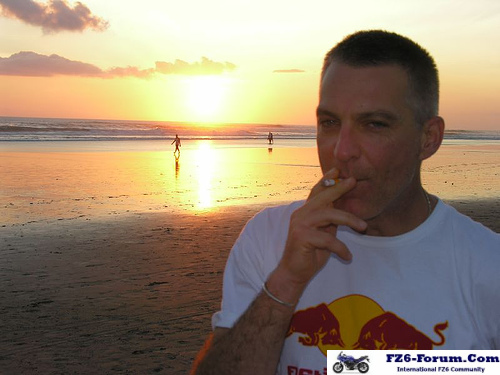 sunset in bali